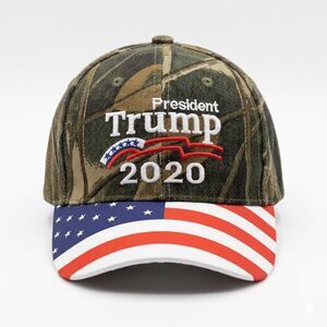 Trump 2020 Hat MAGA Camouflage Keep America Great USA Baseball Cap Hat
